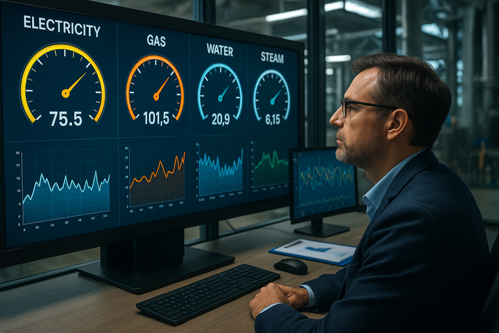 Real time utility monitoring