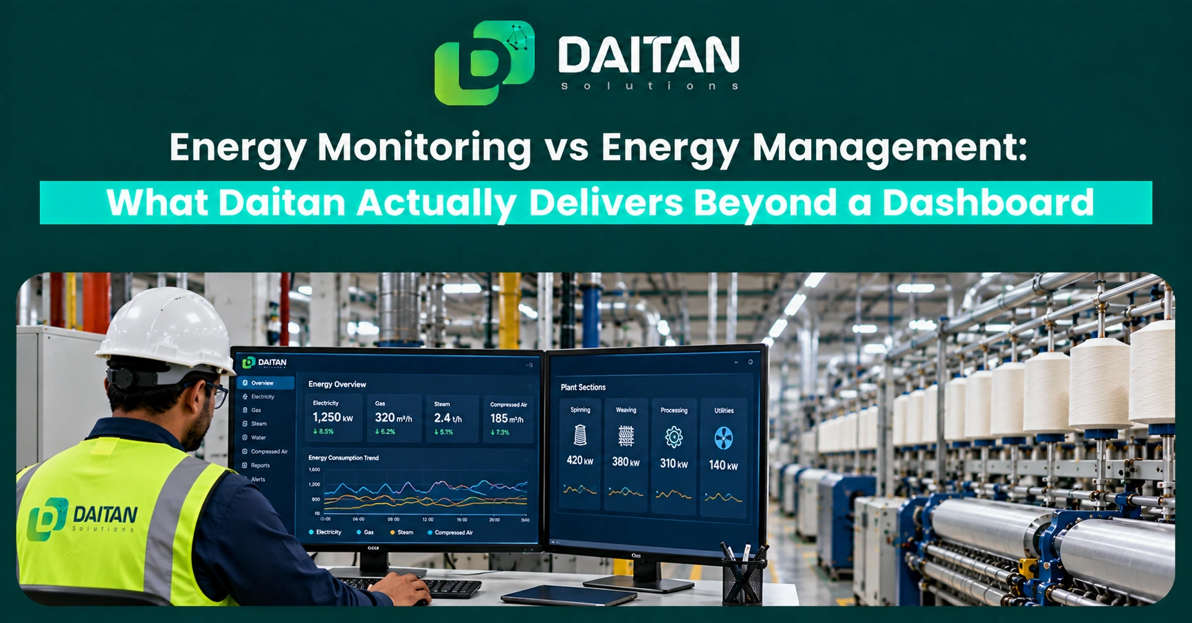 Energy Monitoring vs Energy Management