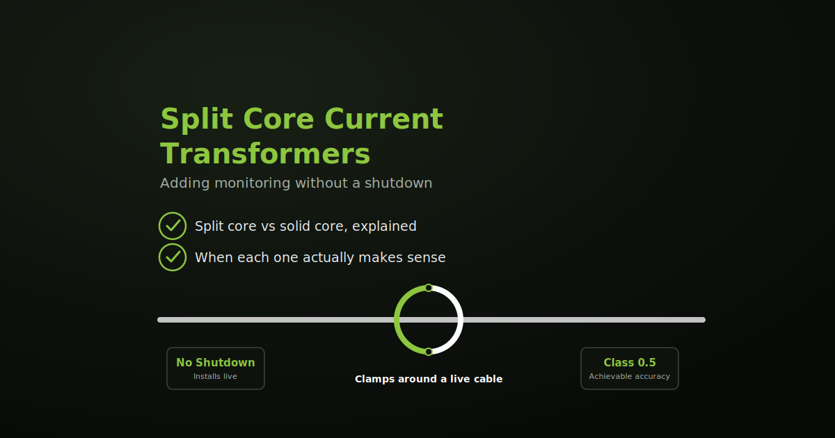 split core current transformer