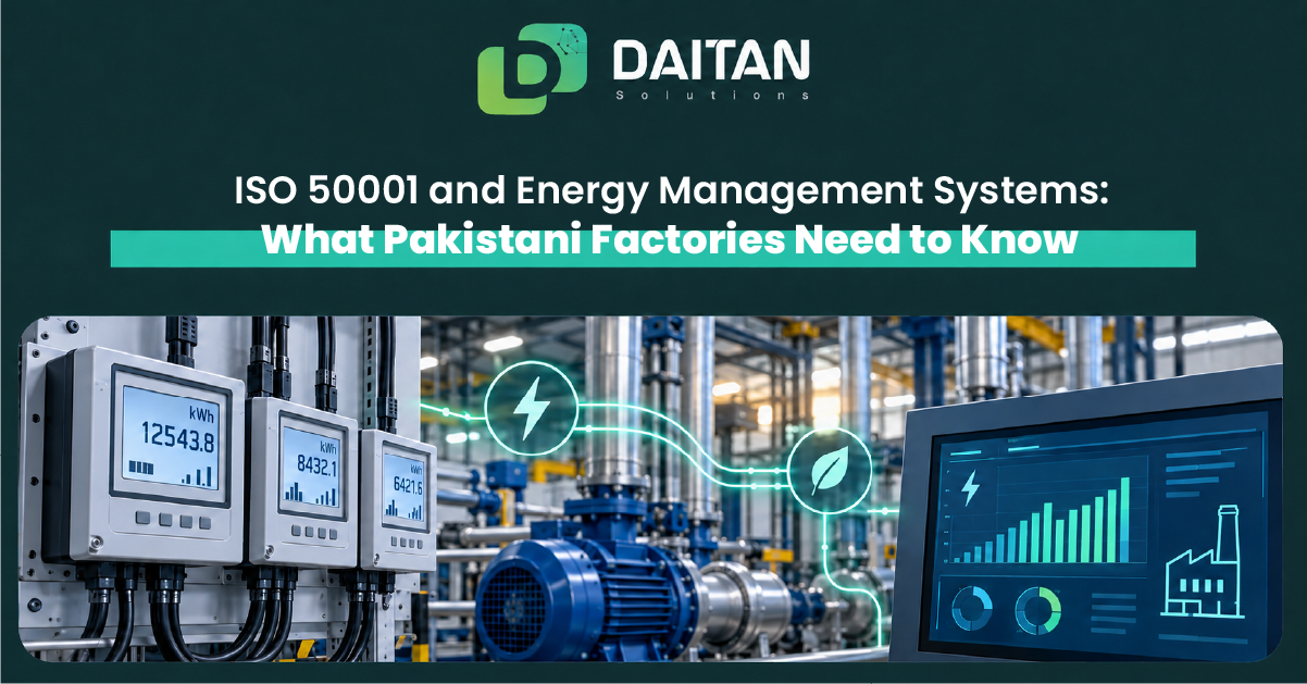 ISO 50001 for Pakistani factories