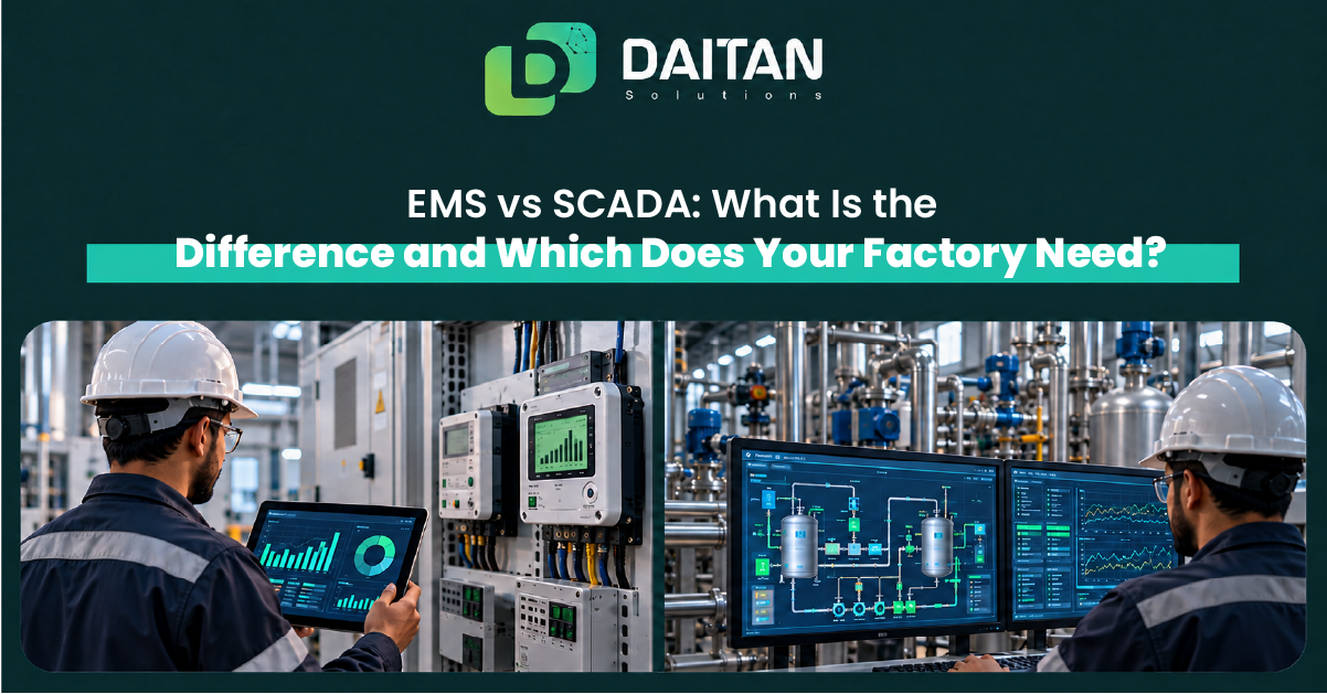EMS vs SCADA Pakistan
