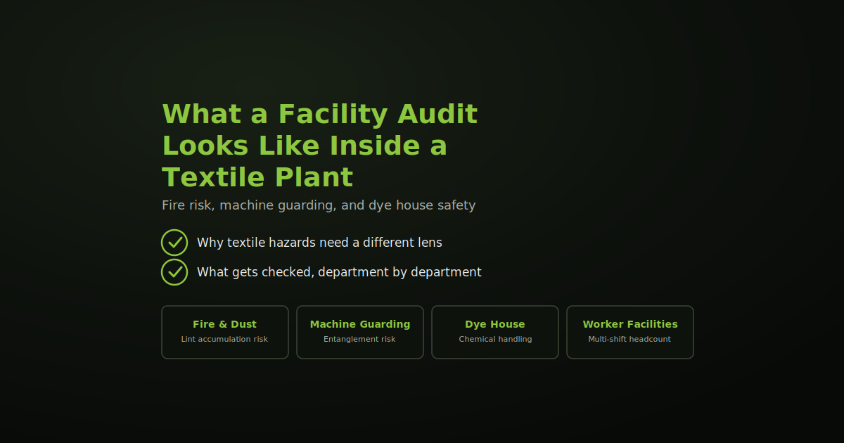 facility audit
