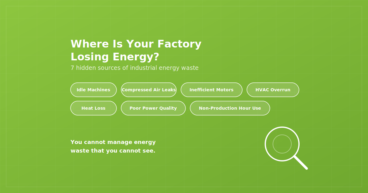 Industrial Energy Waste