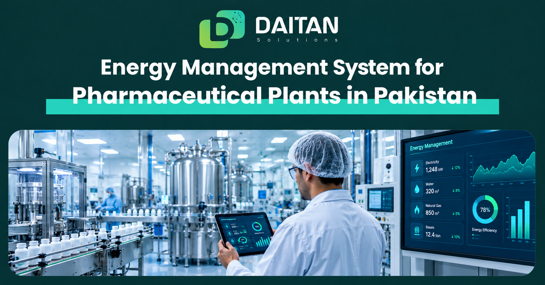 Energy Management System for Pharmaceutical Plants in Pakistan